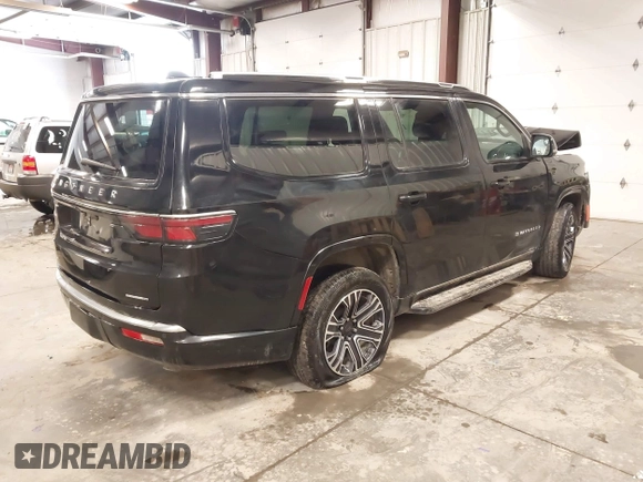 2024 Jeep Wagoneer Series II with VIN 1C4SJVBP5RS168313, listed as a IAAI auction lot 41591064 with 21,823 mi miles and . Bid and sale history available at DreamBid. Image 4.