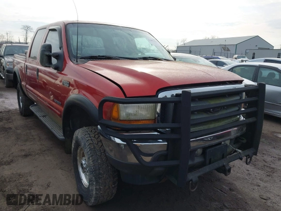 2001 Ford Super Duty F-250 XL with VIN 1FTNW21F61EB16701, listed as a IAAI auction lot 41687274 with 227,092 mi miles. Bid and sale history available at carsss.com. Image 1.