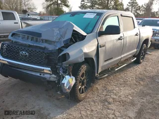 2021 Toyota Tundra 2WD SR5 with VIN 5TFEY5F15MX299705, listed as a IAAI auction lot 41770108 with 1 mi miles. Bid and sale history available at carsss.com. Image 18.
