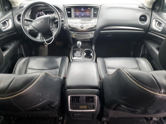 2019 Infiniti QX60 Luxe with VIN 5N1DL0MM9KC551532, listed as a Copart auction lot 48561095 with 116,183 mi miles and Salvage title. Bid and sale history available at DreamBid. Image 8.