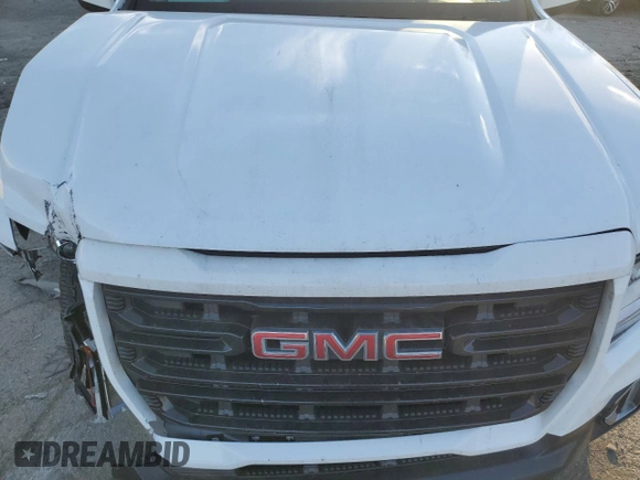 2021 GMC Canyon 4WD Elevation with VIN 1GTG6CEN5M1183804, listed as a Copart auction lot 81024784 with 0 mi miles and Salvage Title. Bid and sale history available at carsss.com. Image 12.