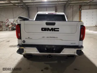 2019 GMC Sierra 1500 SLT with VIN 3GTU9DED0KG216648, listed as a Copart auction lot 49681685 with 216,000 mi miles and Salvage Title. Bid and sale history available at carsss.com. Image 6.