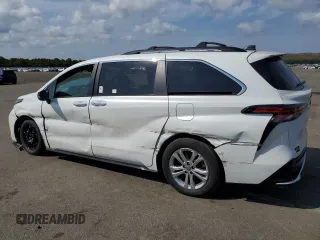 2023 Toyota Sienna XSE 25th Anniversary with VIN 5TDCSKFC6PS083719, listed as a Copart auction lot 71627604 with 71,367 mi miles and Salvage title. Bid and sale history available at DreamBid. Image 2.