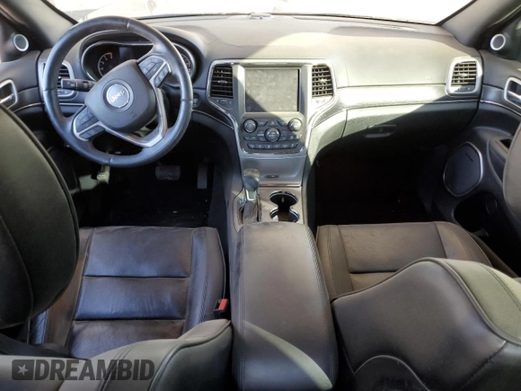 2018 Jeep Grand Cherokee Overland with VIN 1C4RJFCM0JC374114, listed as a Copart auction lot 42227195 with 44,268 mi miles and Salvage title. Bid and sale history available at DreamBid. Image 8.