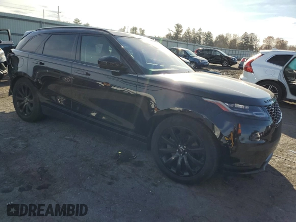 2019 Land Rover Range Rover Velar S z VIN SALYB2FV0KA219171, wystawiony jako Copart lot #80713624 z przebiegiem 64 010 mil mil oraz Szkoda całkowita • Salvage title. Historia ofert i sprzedaży dostępna na DreamBid. Obrazek 4.