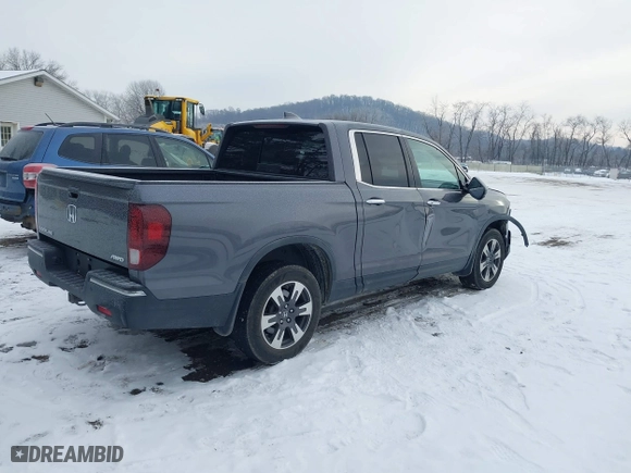 2017 Honda Ridgeline RTL-E with VIN 5FPYK3F75HB035253, listed as a IAAI auction lot 41292668 with 115,581 mi miles. Bid and sale history available at carsss.com. Image 4.
