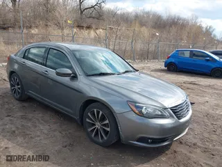 2013 Chrysler 200 Touring with VIN 1C3CCBBG3DN717001, listed as a IAAI auction lot 41896197 with 144,122 mi miles. Bid and sale history available at carsss.com. Image 1.