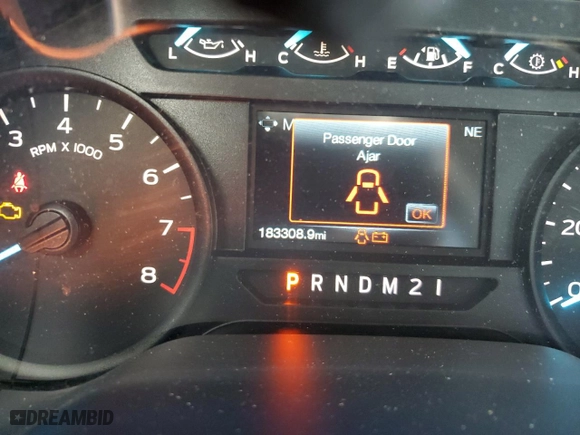 2019 Ford F-150 XL with VIN 1FTMF1CB5KKD81726, listed as a Copart auction lot 47206925 with 183,308 mi miles and Salvage Title. Bid and sale history available at carsss.com. Image 9.