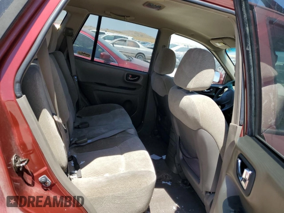 2004 Hyundai Santa Fe with VIN KM8SB12B74U770505, listed as a Copart auction lot 62756304 with 0 mi miles and Salvage Title. Bid and sale history available at carsss.com. Image 10.