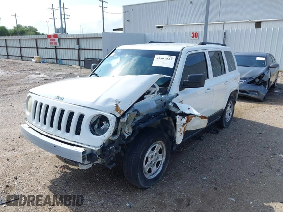2014 Jeep Patriot Sport with VIN 1C4NJPBA8ED772974, listed as a IAAI auction lot 42401827 with 140,761 mi miles and . Bid and sale history available at DreamBid. Image 2.