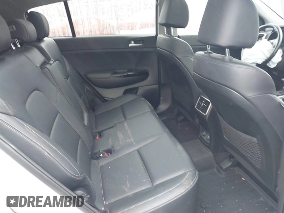 2019 Kia Sportage EX with VIN KNDPNCAC0K7534426, listed as a IAAI auction lot 41836292 with 68,524 mi miles. Bid and sale history available at carsss.com. Image 8.