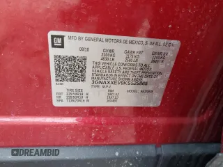 2019 Chevrolet Equinox Premier with VIN 3GNAXXEV9KS525865, listed as a Copart auction lot 51270795 with 59,387 mi miles and Salvage Title. Bid and sale history available at DreamBid. Image 13.
