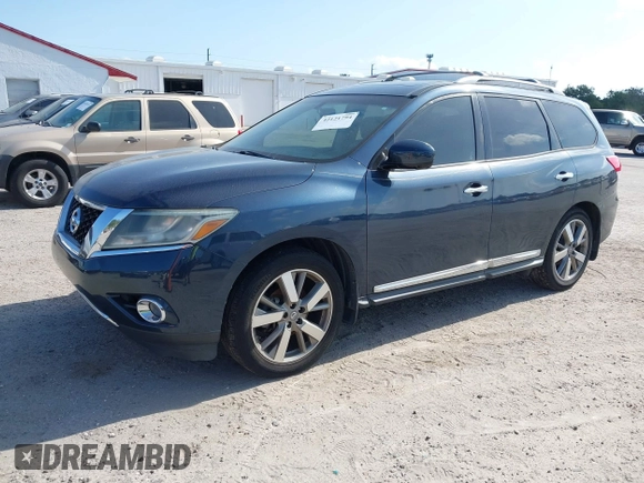2014 Nissan Pathfinder S с VIN 5N1AR2MN1EC694064, выставлен на аукционе IAAI как лот 42121794 с пробегом 179 738 миль миль и . История ставок и продаж доступна на DreamBid. Изображение 2.