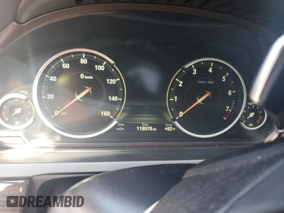 2014 BMW 7 Series ALPINA B7 with VIN WBAYE8C5XED780502, listed as a Copart auction lot 57492125 with 118,978 mi miles and Clean title. Bid and sale history available at DreamBid. Image 9.