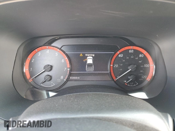 2023 Nissan Frontier Pro-4X with VIN 1N6ED1EK9PN653818, listed as a Copart auction lot 50932735 with 55,466 mi miles and Salvage title. Bid and sale history available at DreamBid. Image 9.