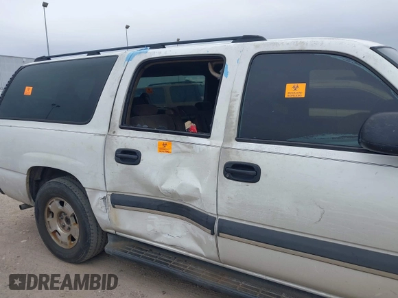 2003 Chevrolet Suburban LS with VIN 3GNEC16ZX3G320202, listed as a IAAI auction lot 41596078 with 287,841 mi miles. Bid and sale history available at carsss.com. Image 14.