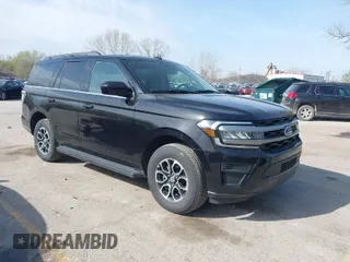 2024 Ford Expedition XLT with VIN 1FMJU1J85REA08710, listed as a IAAI auction lot 41966242 with 68,191 mi miles. Bid and sale history available at carsss.com. Image 1.
