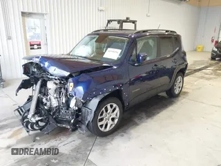 2017 Jeep Renegade Latitude with VIN ZACCJABB6HPE79271, listed as a IAAI auction lot 40998196 with 117,118 mi miles. Bid and sale history available at carsss.com. Image 20.