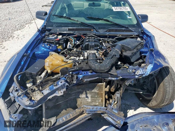 2009 Ford Mustang with VIN 1ZVHT80N095104926, listed as a Copart auction lot 54196705 with 161,252 mi miles and Salvage title. Bid and sale history available at DreamBid. Image 11.