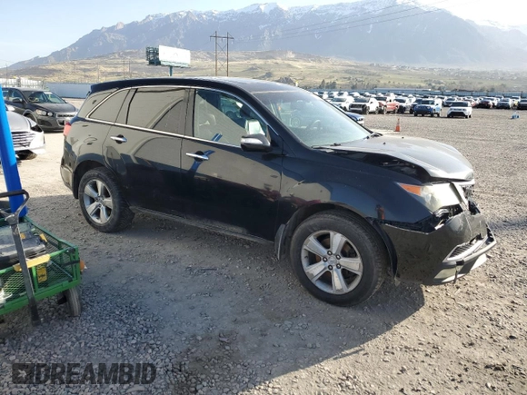 2010 Acura MDX with VIN 2HNYD2H21AH523544, listed as a Copart auction lot 50776055 with 236,933 mi miles and Salvage Title. Bid and sale history available at carsss.com. Image 4.