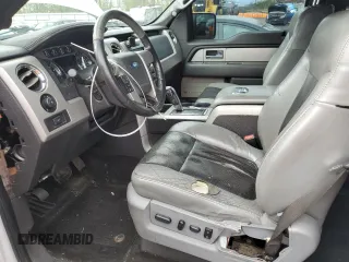 2011 Ford F-150 Lariat with VIN 1FTFW1E6XBFB53352, listed as a Copart auction lot 52419005 with 157,904 mi miles and Clean Title. Bid and sale history available at carsss.com. Image 7.