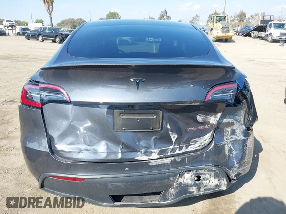 2023 Tesla Model Y Performance with VIN 7SAYGDEF5PF823122, listed as a IAAI auction lot 41546480 with 12,943 mi miles and . Bid and sale history available at DreamBid. Image 15.