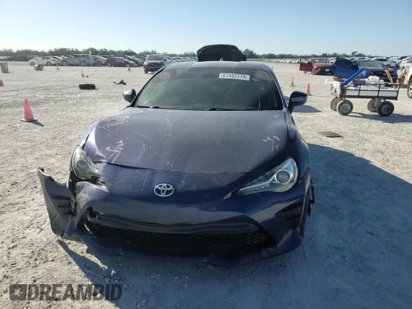 2017 Toyota 86 with VIN JF1ZNAA13H9702297, listed as a Copart auction lot 87482774 with 93,748 mi miles and Salvage Title. Bid and sale history available at carsss.com. Image 11.