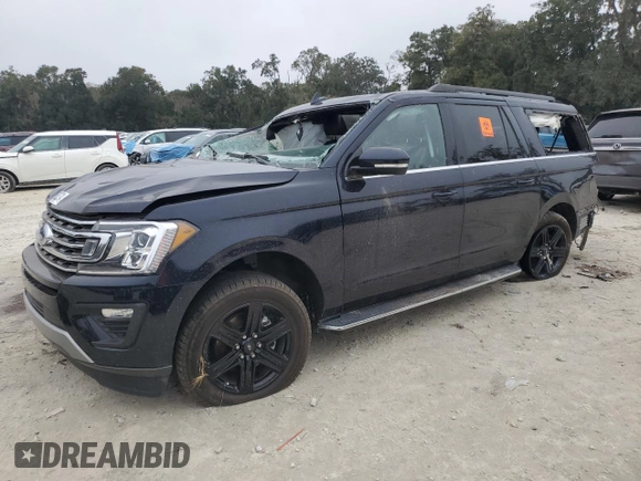 2021 Ford Expedition Max XLT with VIN 1FMJK1HT1MEA40644, listed as a Copart auction lot 87728085 with 96,135 mi miles and Non repairable. Bid and sale history available at DreamBid. Image 1.