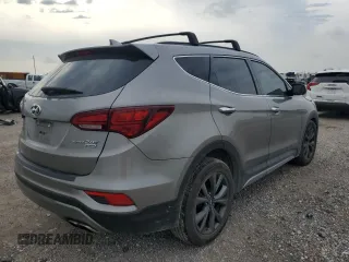 2017 Hyundai Santa Fe Ultimate with VIN 5XYZW4LA4HG488067, listed as a Copart auction lot 54984005 with 100,784 mi miles and Salvage title. Bid and sale history available at DreamBid. Image 3.