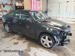 2007 Lexus IS 250 with VIN JTHCK262472009244, listed as a Copart auction lot 58128925 with 182,661 mi miles and Salvage title. Bid and sale history available at DreamBid. Image 4.
