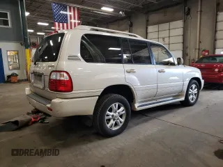 2003 Lexus LX with VIN JTJHT00W833528660, listed as a Copart auction lot 55594575 with 192,206 mi miles and Clean Title. Bid and sale history available at carsss.com. Image 3.