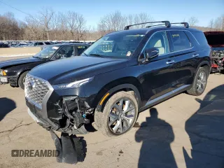 2021 Hyundai Palisade SEL z VIN KM8R4DHE3MU238146, wystawiony jako Copart lot #87163794 z przebiegiem 118 961 mil mil oraz Szkoda całkowita • Salvage title. Historia ofert i sprzedaży dostępna na DreamBid. Obrazek 1.