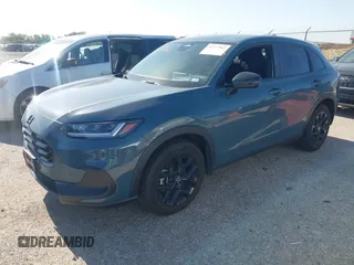 2024 Honda HR-V Sport с VIN 3CZRZ2H57RM747513, выставлен на аукционе IAAI как лот 42277962 с пробегом 22 098 миль миль и . История ставок и продаж доступна на DreamBid. Изображение 2.