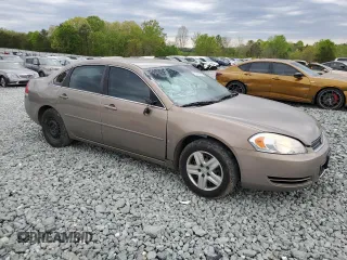 2007 Chevrolet Impala LS with VIN 2G1WB58KX79354382, listed as a Copart auction lot 53108395 with 237,892 mi miles and Salvage Title. Bid and sale history available at DreamBid. Image 4.