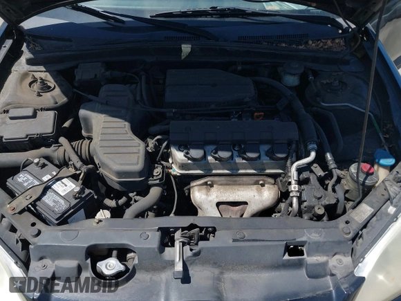 2005 Honda Civic Cpe LX with VIN 1HGEM22555L067506, listed as a IAAI auction lot 42149359 with 204,616 mi miles. Bid and sale history available at carsss.com. Image 10.