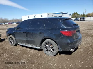 2019 Acura MDX w/Technology/A-Spec Pkg with VIN 5J8YD4H08KL802768, listed as a Copart auction lot 49523695 with 0 mi miles and Salvage Title. Bid and sale history available at carsss.com. Image 2.