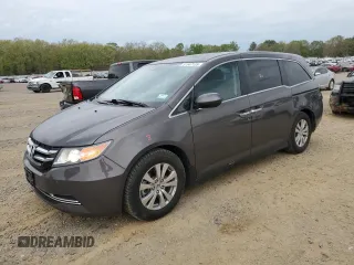 2016 Honda Odyssey EX-L with VIN 5FNRL5H66GB141610, listed as a Copart auction lot 51547135 with 76,542 mi miles and Clean Title. Bid and sale history available at DreamBid. Image 1.