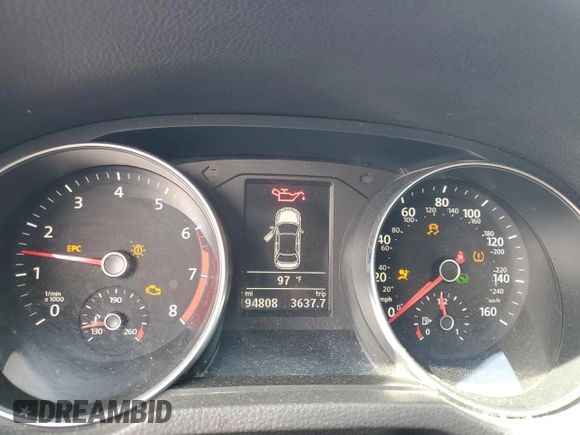 2018 Volkswagen Passat SE с VIN 1VWBA7A3XJC049288, выставлен на аукционе Copart как лот 53351575 с пробегом 94 808 миль миль и Списание • Salvage title. История ставок и продаж доступна на DreamBid. Изображение 9.