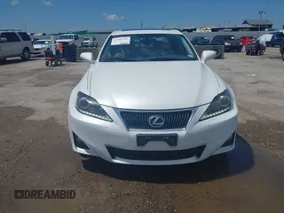 2012 Lexus IS 250 with VIN JTHBF5C23C5158016, listed as a IAAI auction lot 42106392 with 152,716 mi miles and . Bid and sale history available at DreamBid. Image 12.