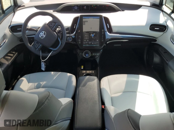 2021 Toyota Prius LE with VIN JTDKAMFP6M3184835, listed as a Copart auction lot 54198095 with 88,055 mi miles and Salvage Title. Bid and sale history available at DreamBid. Image 8.