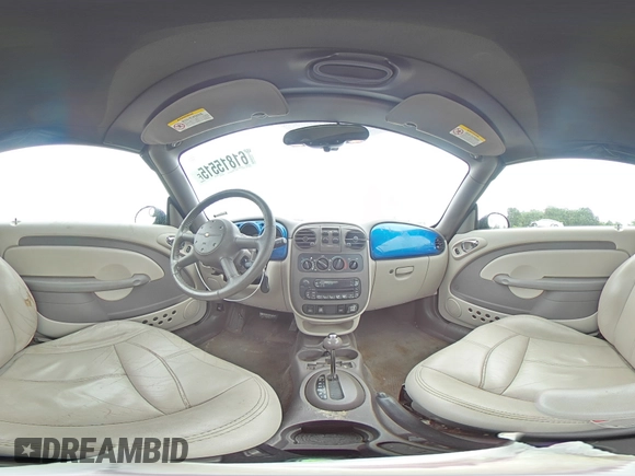2005 Chrysler PT Cruiser Touring with VIN 3C3AY55E65T501455, listed as a Copart auction lot 61815515 with 123,828 mi miles and Salvage title. Bid and sale history available at DreamBid. Image 14.