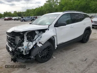 2024 GMC Terrain SLT with VIN 3GKALVEG6RL354799, listed as a Copart auction lot 56865005 with 12,837 mi miles and Salvage title. Bid and sale history available at DreamBid. Image 1.
