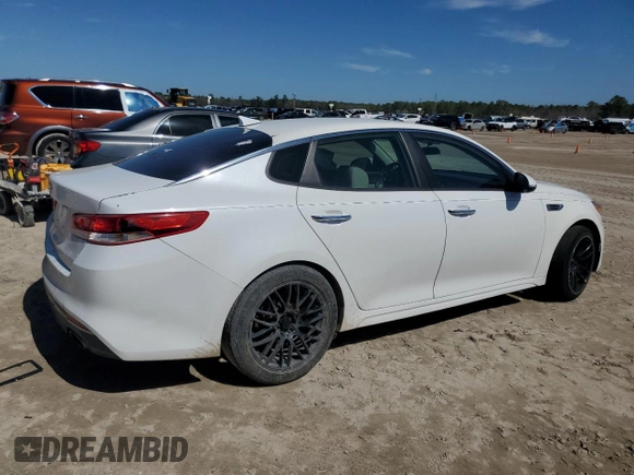 2016 Kia Optima LX with VIN 5XXGT4L37GG053256, listed as a Copart auction lot 46690055 with 138,487 mi miles and Clean Title. Bid and sale history available at carsss.com. Image 3.