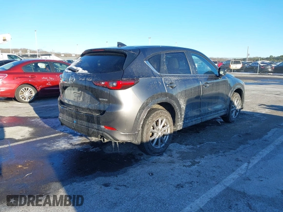 2024 Mazda CX-5 2.5 S Carbon Edition with VIN JM3KFBCL0R0428860, listed as a IAAI auction lot 41230388 with 9,690 mi miles. Bid and sale history available at carsss.com. Image 4.