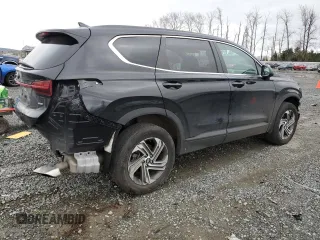 2021 Hyundai Santa Fe SE with VIN 5NMS1DAJ4MH355277, listed as a Copart auction lot 48996335 with 23,806 mi miles and Salvage Title. Bid and sale history available at carsss.com. Image 3.