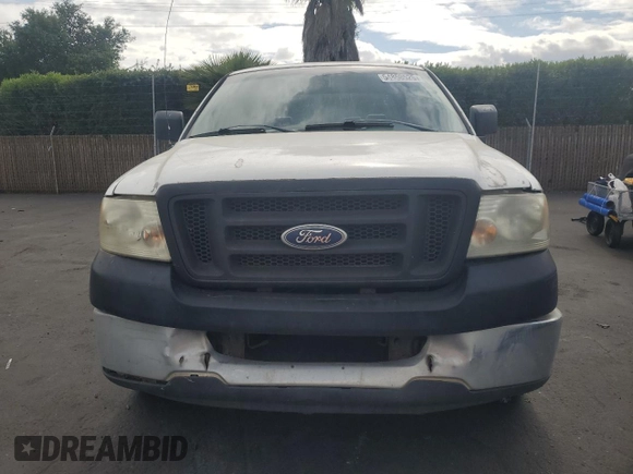 2005 Ford F-150 STX with VIN 1FTRX12W15FB65991, listed as a Copart auction lot 54858525 with 281,477 mi miles and Salvage Title. Bid and sale history available at carsss.com. Image 5.