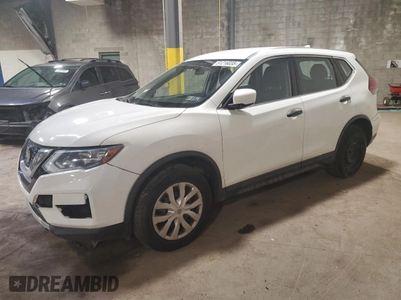 2018 Nissan Rogue SV with VIN KNMAT2MV1JP572359, listed as a Copart auction lot 51216035 with 150,775 mi miles and Salvage Title. Bid and sale history available at carsss.com. Image 1.