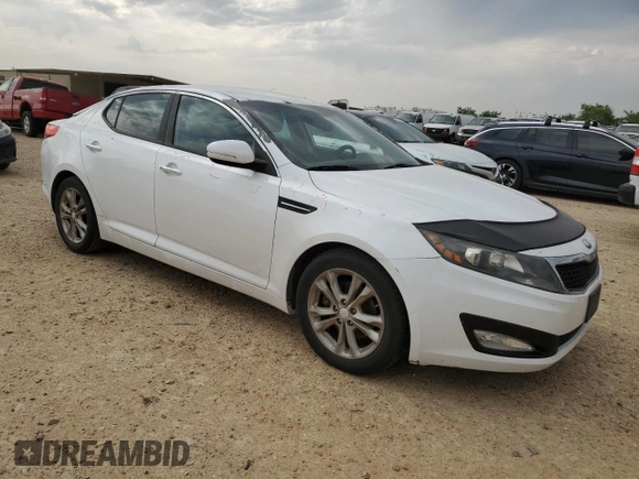 2013 Kia Optima EX with VIN 5XXGN4A79DG130785, listed as a Copart auction lot 54903295 with 125,107 mi miles and Clean title. Bid and sale history available at DreamBid. Image 4.