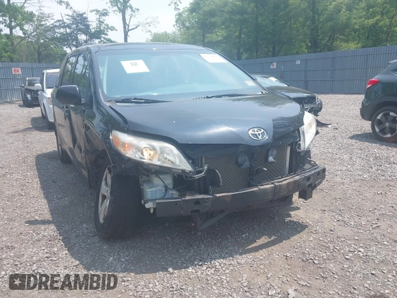 2015 Toyota Sienna LE AAS with VIN 5TDKK3DC8FS587644, listed as a IAAI auction lot 42332813 with 125,675 mi miles and . Bid and sale history available at DreamBid. Image 6.