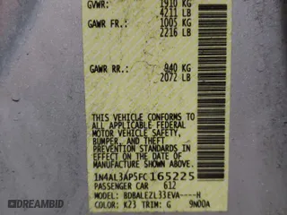 2015 Nissan Altima 2.5 SV with VIN 1N4AL3AP5FC165225, listed as a Copart auction lot 49200735 with 92,761 mi miles and Clean Title. Bid and sale history available at carsss.com. Image 12.